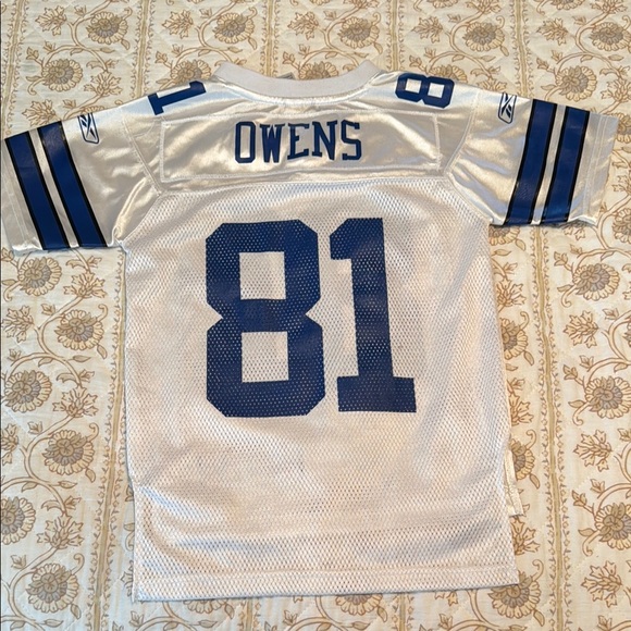 White and Blue Football Jersey - Picture 2 of 5